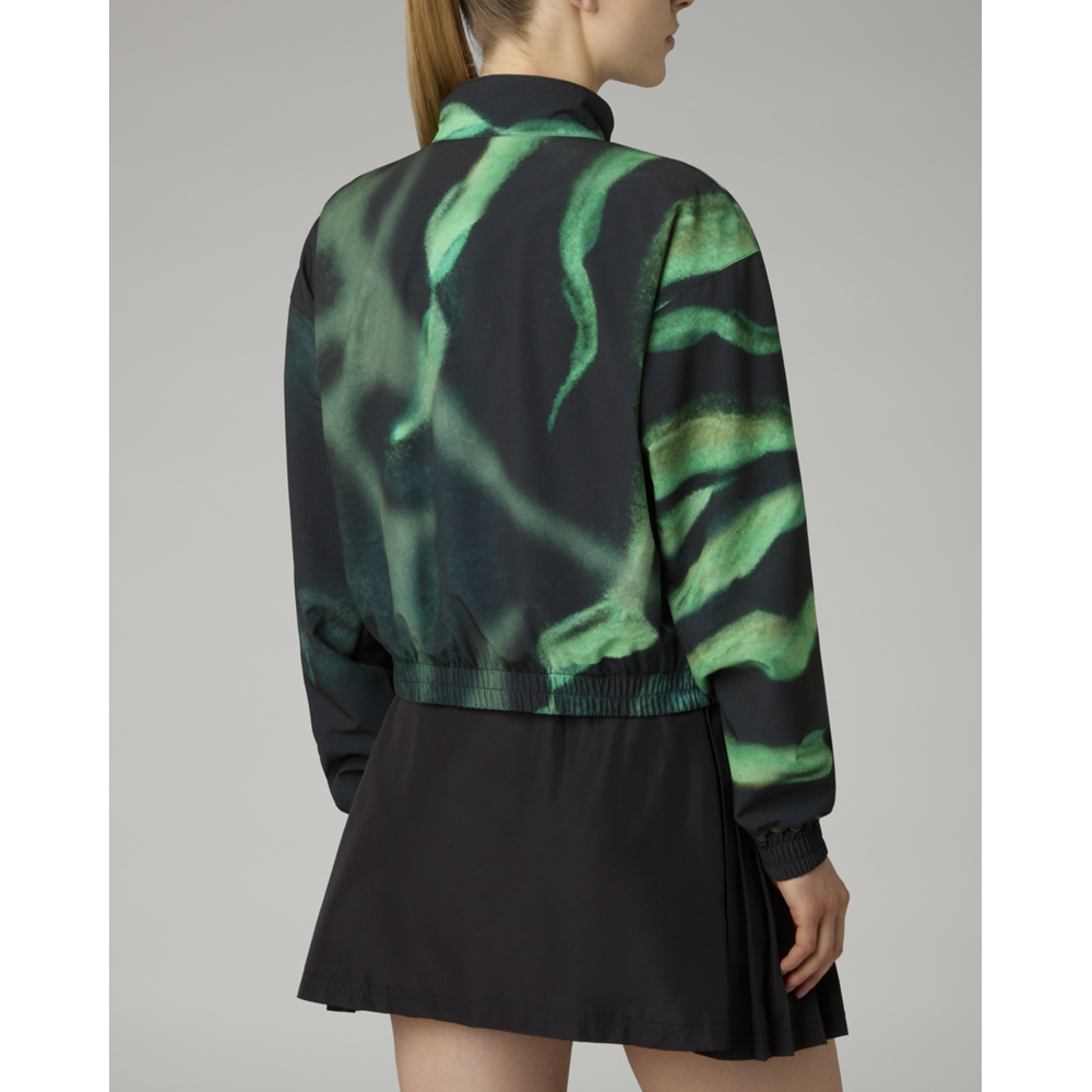 Australian Australian Women's Cropped Jacket 'Blanca' Black/Green