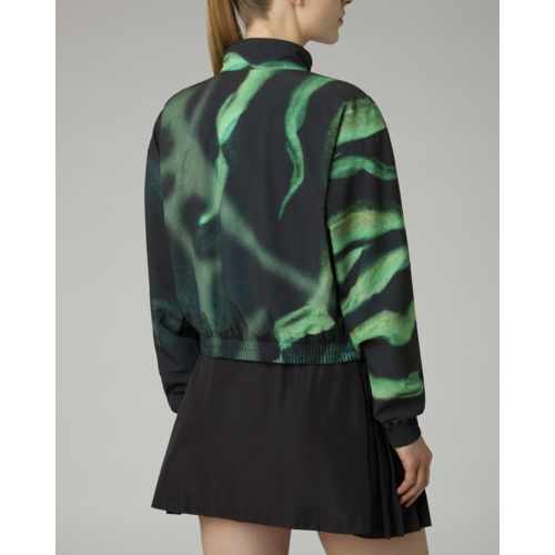 Australian Australian Women's Cropped Jacket 'Blanca' Black/Green