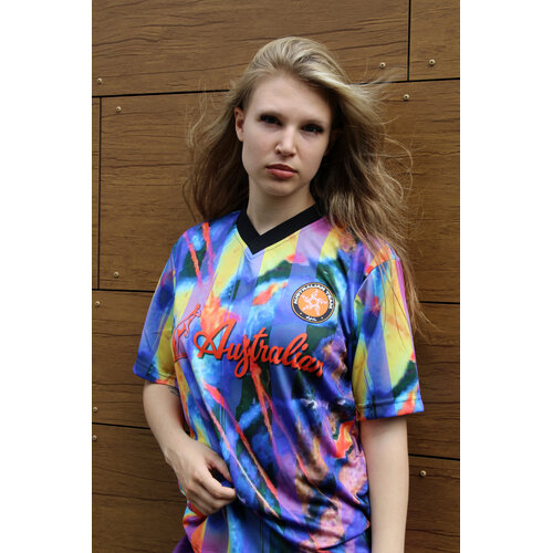 Australian Australian Soccer Jersey 'Nebula' Multicolor Australian Australian Soccer Jersey 'Nebula' Multicolor