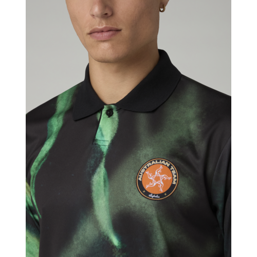 Australian Australian Fußballtrikot 'Blanca' Schwarz/Grün Australian Australian Fußballtrikot 'Blanca' Schwarz/Grün
