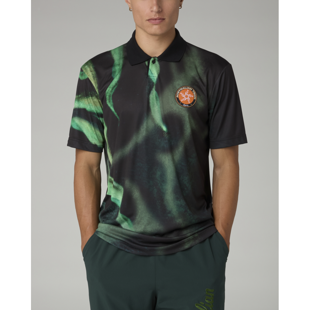 Australian Australian Fußballtrikot 'Blanca' Schwarz/Grün Australian Australian Fußballtrikot 'Blanca' Schwarz/Grün
