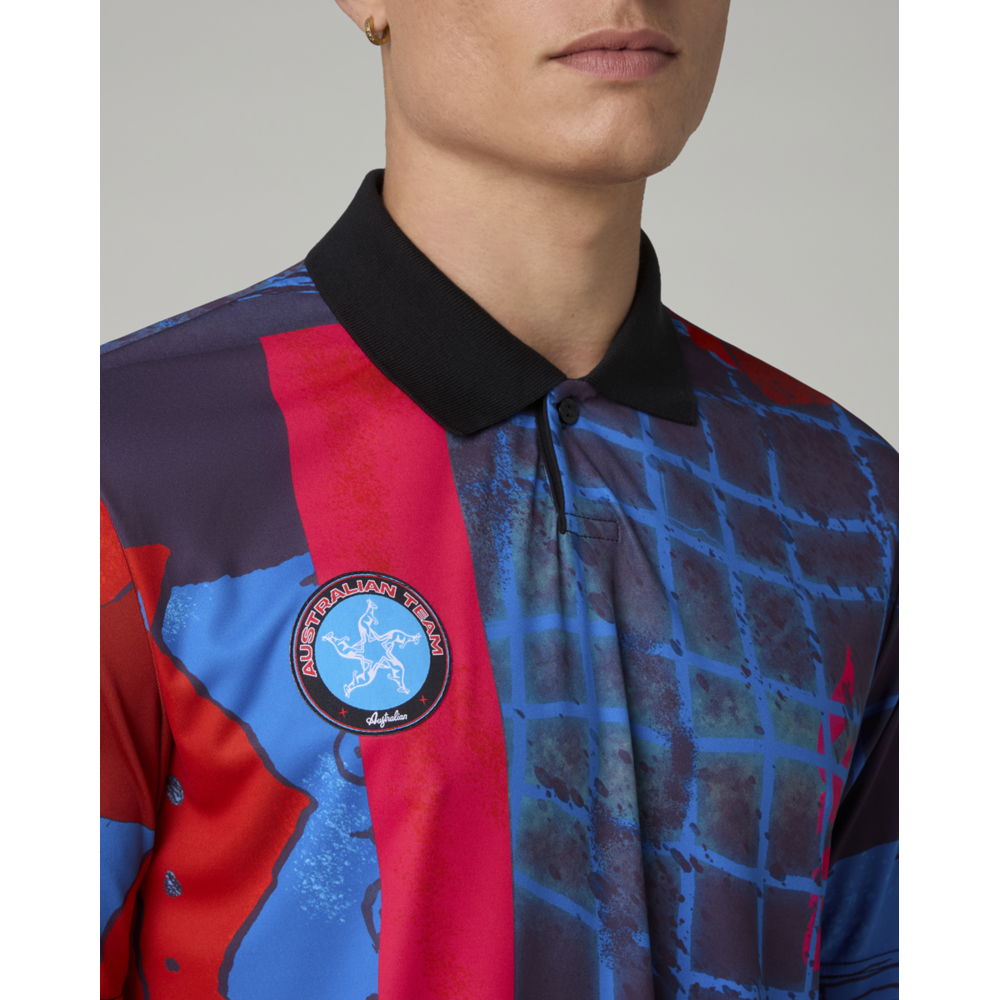 Australian Australian Voetbalshirt 'Randall' Blauw/Rood