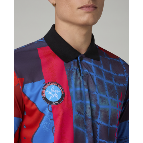 Australian Australian Voetbalshirt 'Randall' Blauw/Rood