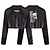 100% Hardcore 100% Hardcore Cropped Longsleeve Voetbalshirt 'Branded Rage' Zwart