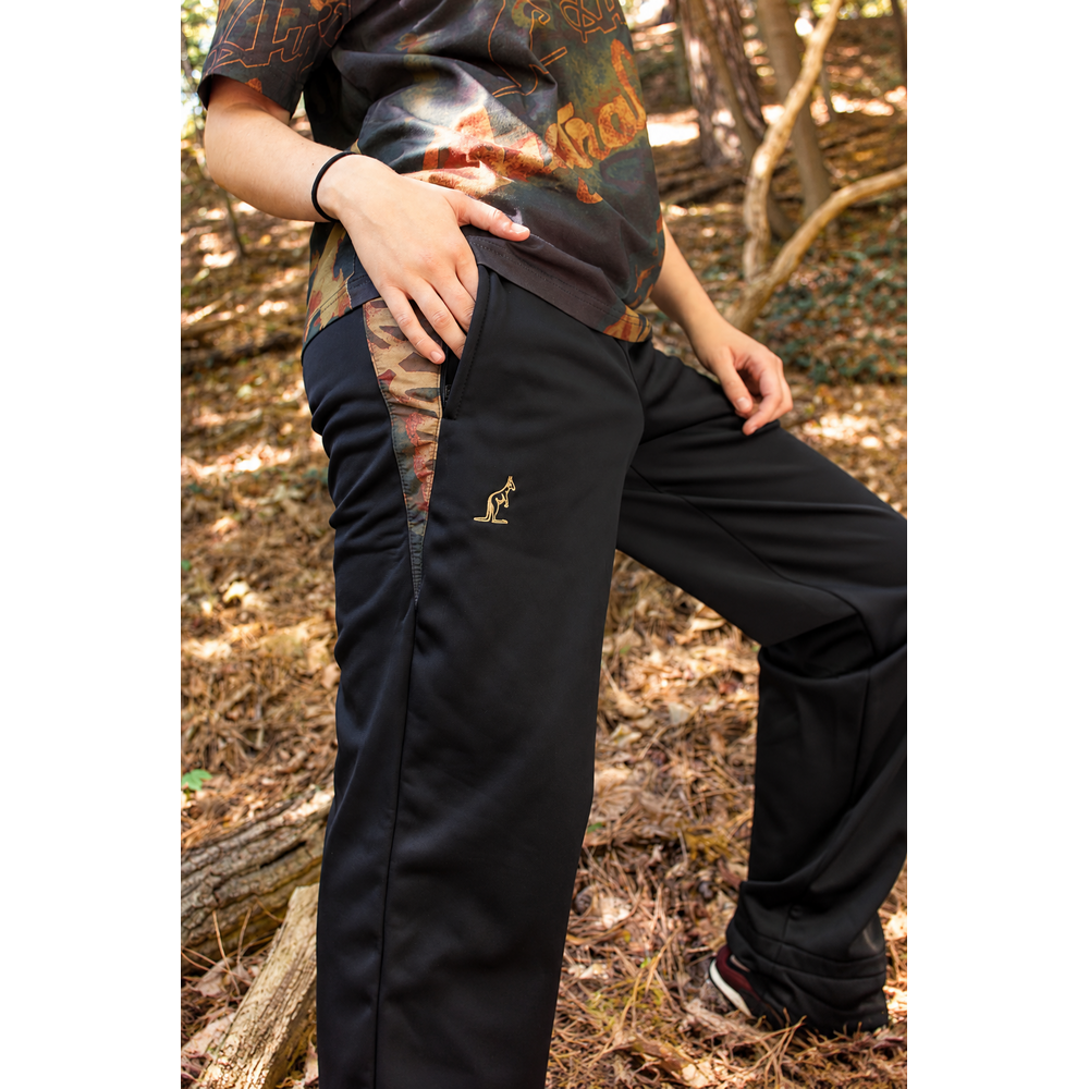 Australian Australian Special Acetaat Broek 'Rambo' Zwart