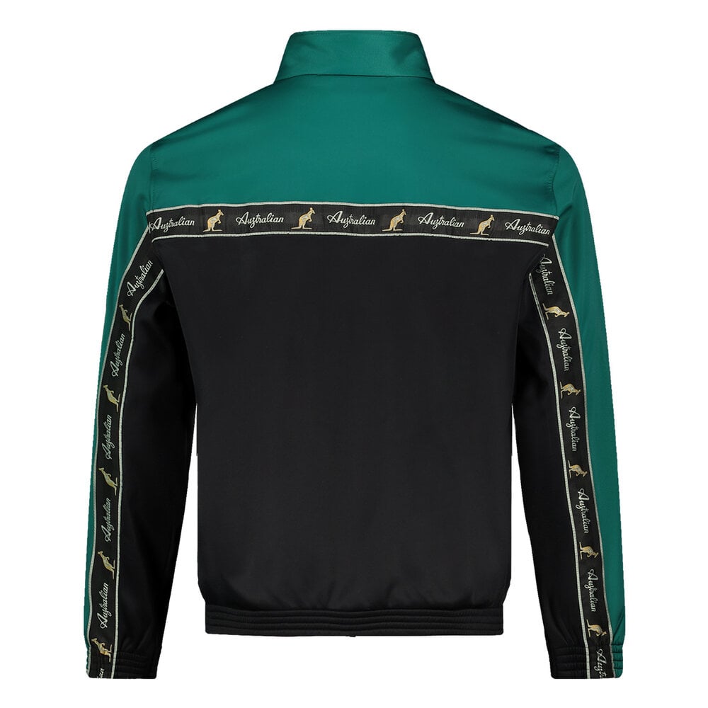 Australian Australian Duo Jacket met zwarte bies (Everglade) Australian Australian Duo Jacket met zwarte bies (Everglade)