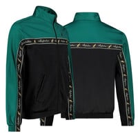 Australian Duo Jacket met zwarte bies (Everglade)