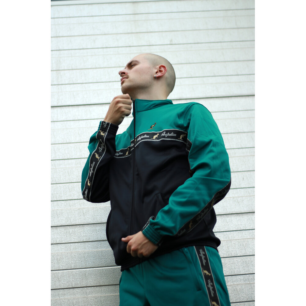 Australian Australian Duo Jacket with Black Taping (Everglade)