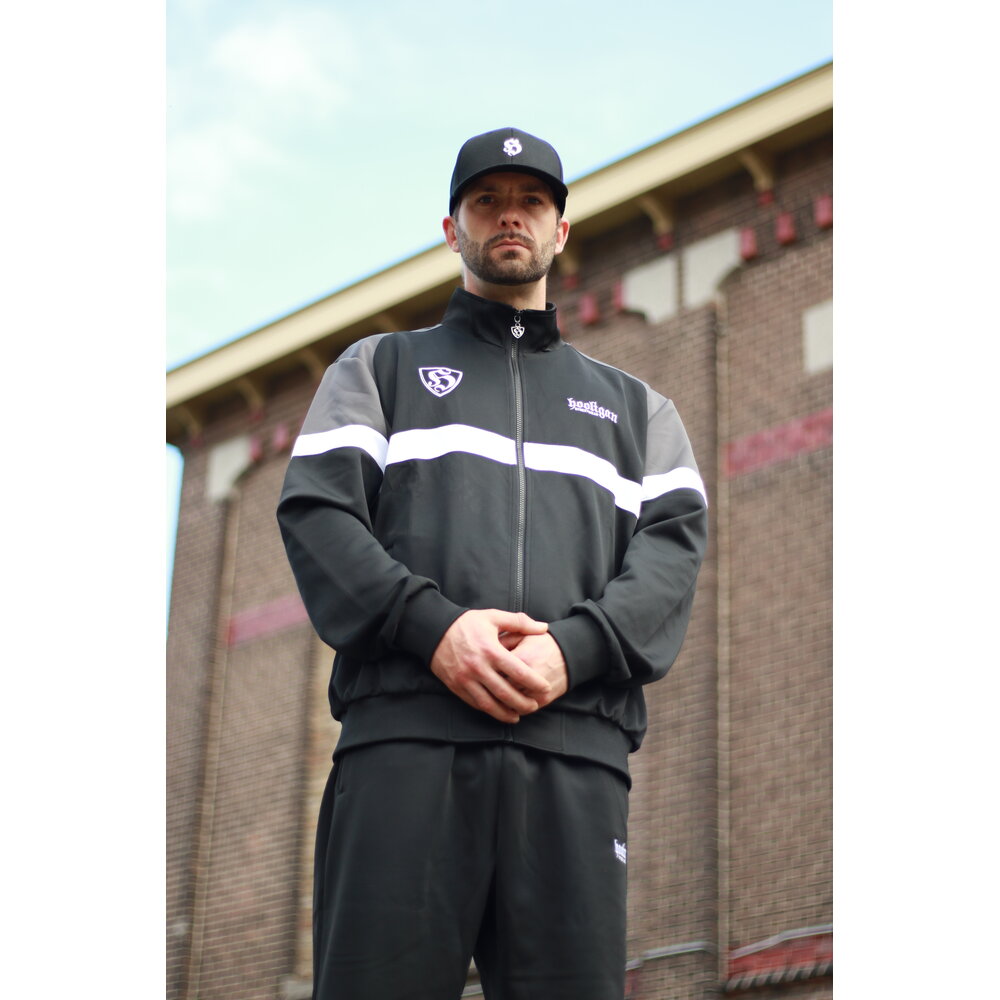 Hooligan Streetwear Hooligan Streetwear Tracksuits Black/White Hooligan Streetwear Hooligan Streetwear Tracksuits Black/White