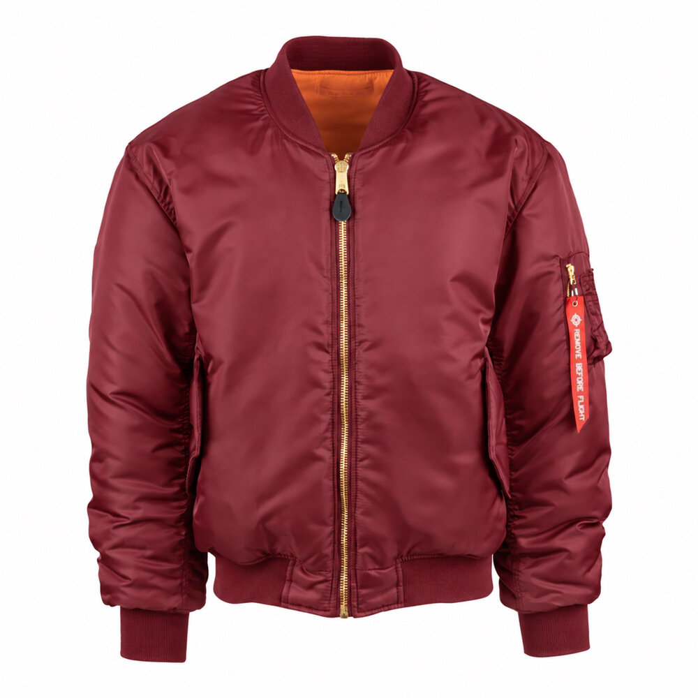 Fostex Garments Fostex Garments MA-1 Bomberjacke (Bordeaux)