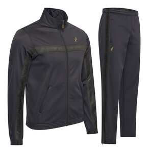 Australian Australian Acetate Tracksuit with Shadow Taping (Black) Australian Australian Acetate Tracksuit with Shadow Taping (Black)