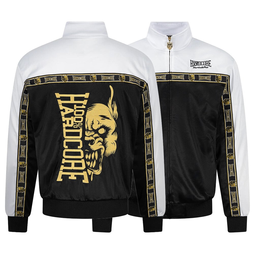 100% Hardcore 100% Hardcore Trainingsjasje Wit/Goud