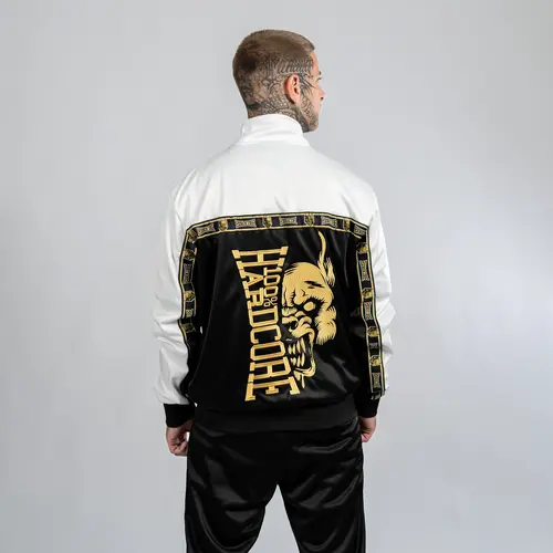 100% Hardcore 100% Hardcore Trainingsjasje Wit/Goud