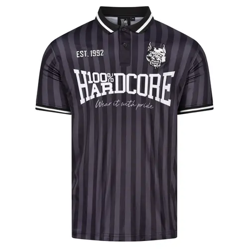 100% Hardcore 100% Hardcore Fußballtrikot 'Classic Striped' Schwarz 100% Hardcore 100% Hardcore Fußballtrikot 'Classic Striped' Schwarz
