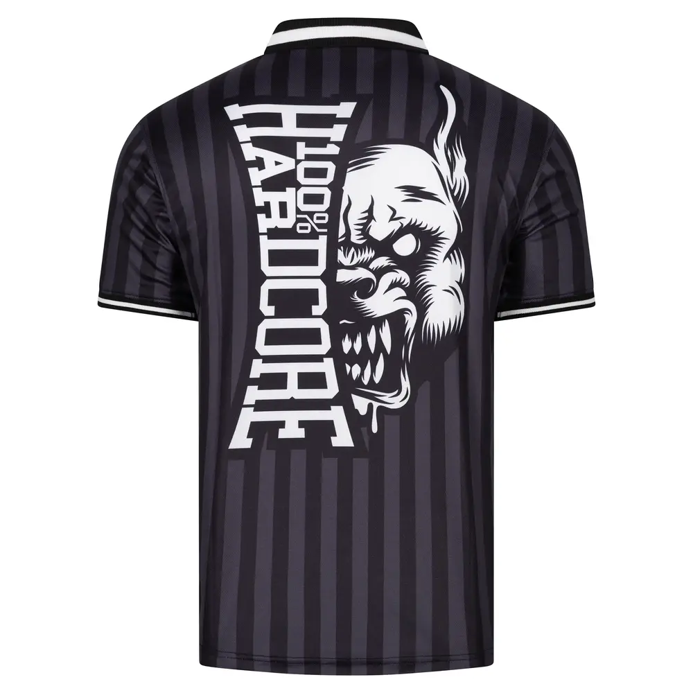 100% Hardcore 100% Hardcore Fußballtrikot 'Classic Striped' Schwarz 100% Hardcore 100% Hardcore Fußballtrikot 'Classic Striped' Schwarz