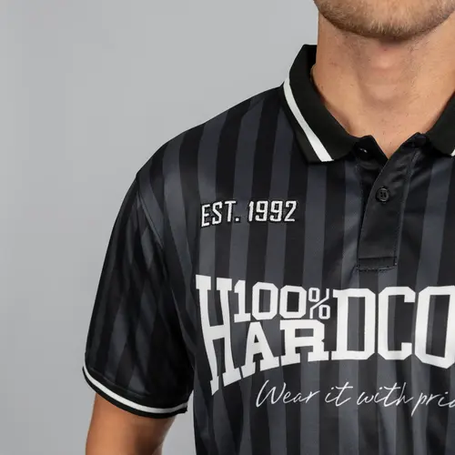100% Hardcore 100% Hardcore Fußballtrikot 'Classic Striped' Schwarz 100% Hardcore 100% Hardcore Fußballtrikot 'Classic Striped' Schwarz