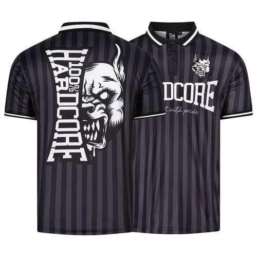 100% Hardcore 100% Hardcore Fußballtrikot 'Classic Striped' Schwarz 100% Hardcore 100% Hardcore Fußballtrikot 'Classic Striped' Schwarz
