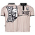 100% Hardcore 100% Hardcore Soccershirt 'Classic Striped' Sand