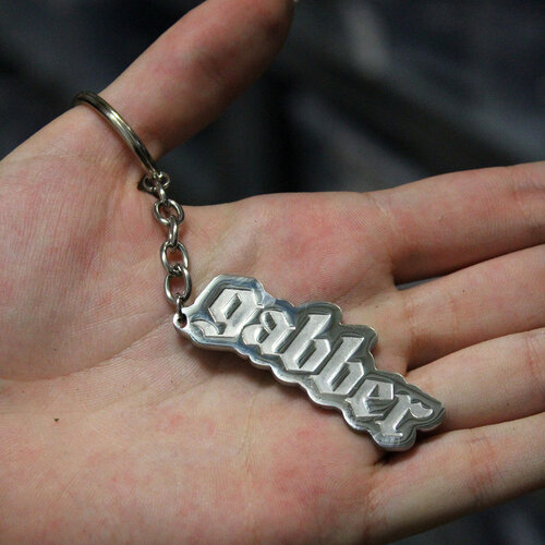 100% Hardcore 100% Hardcore Keychain 'GABBER'