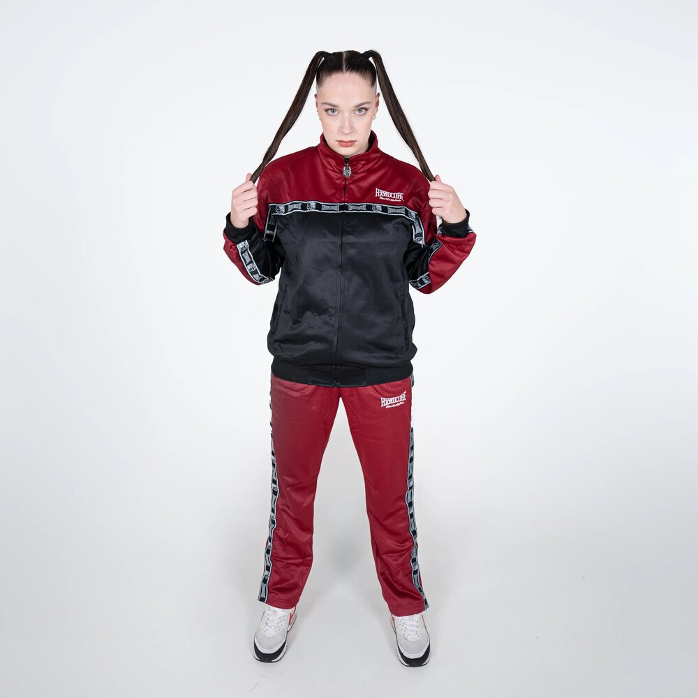 100% Hardcore 100% Hardcore Track Pants 'Essential' (Bordeaux) 100% Hardcore 100% Hardcore Track Pants 'Essential' (Bordeaux)