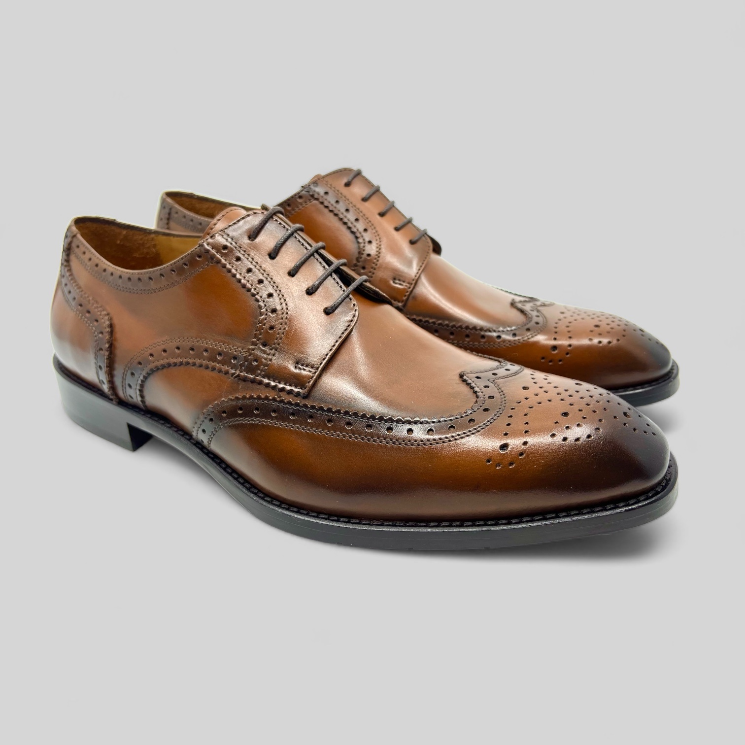 Alberto — brandy — Full Brogue Lederschuh — Altmeyer & Sons — Schweiz ...