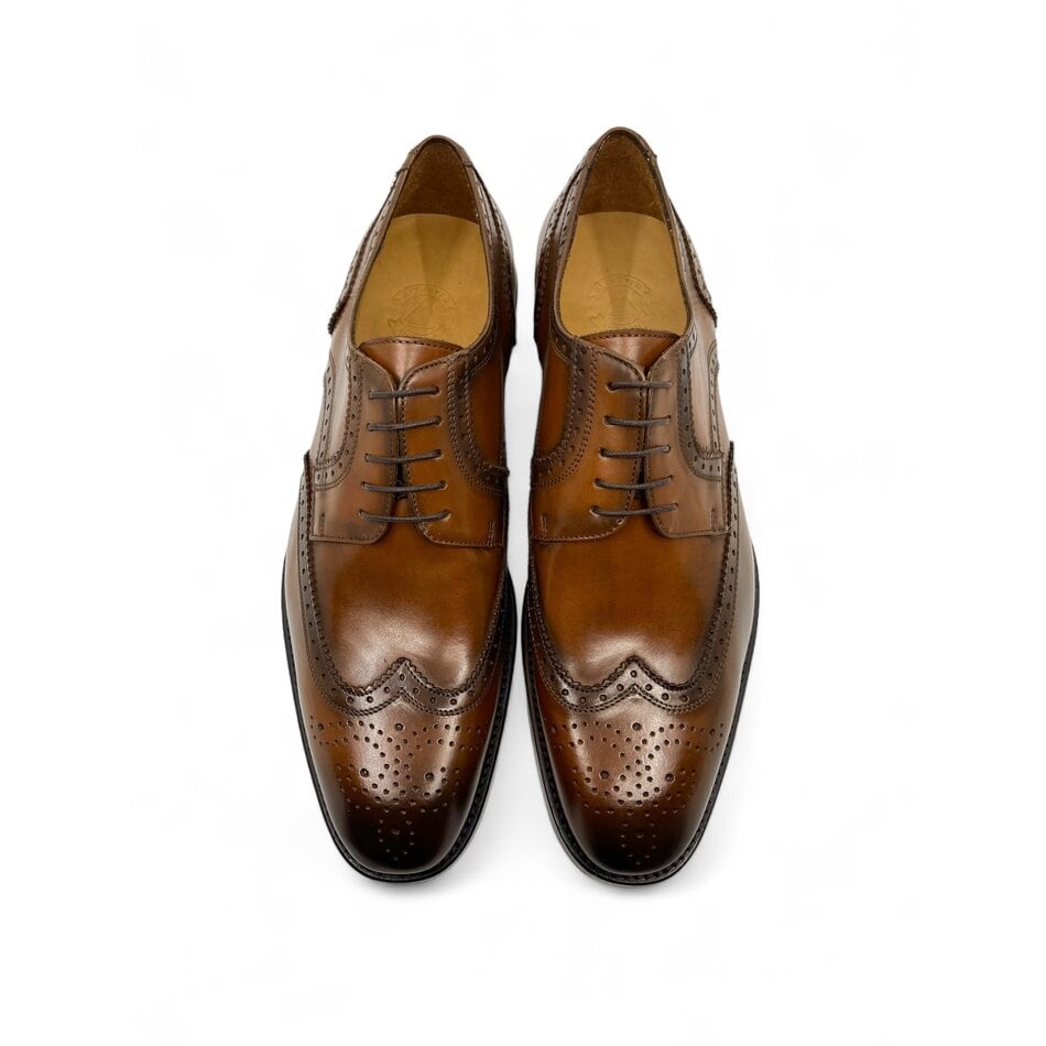 ALBERTO / DERBY / FULL BROGUE / BRANDY