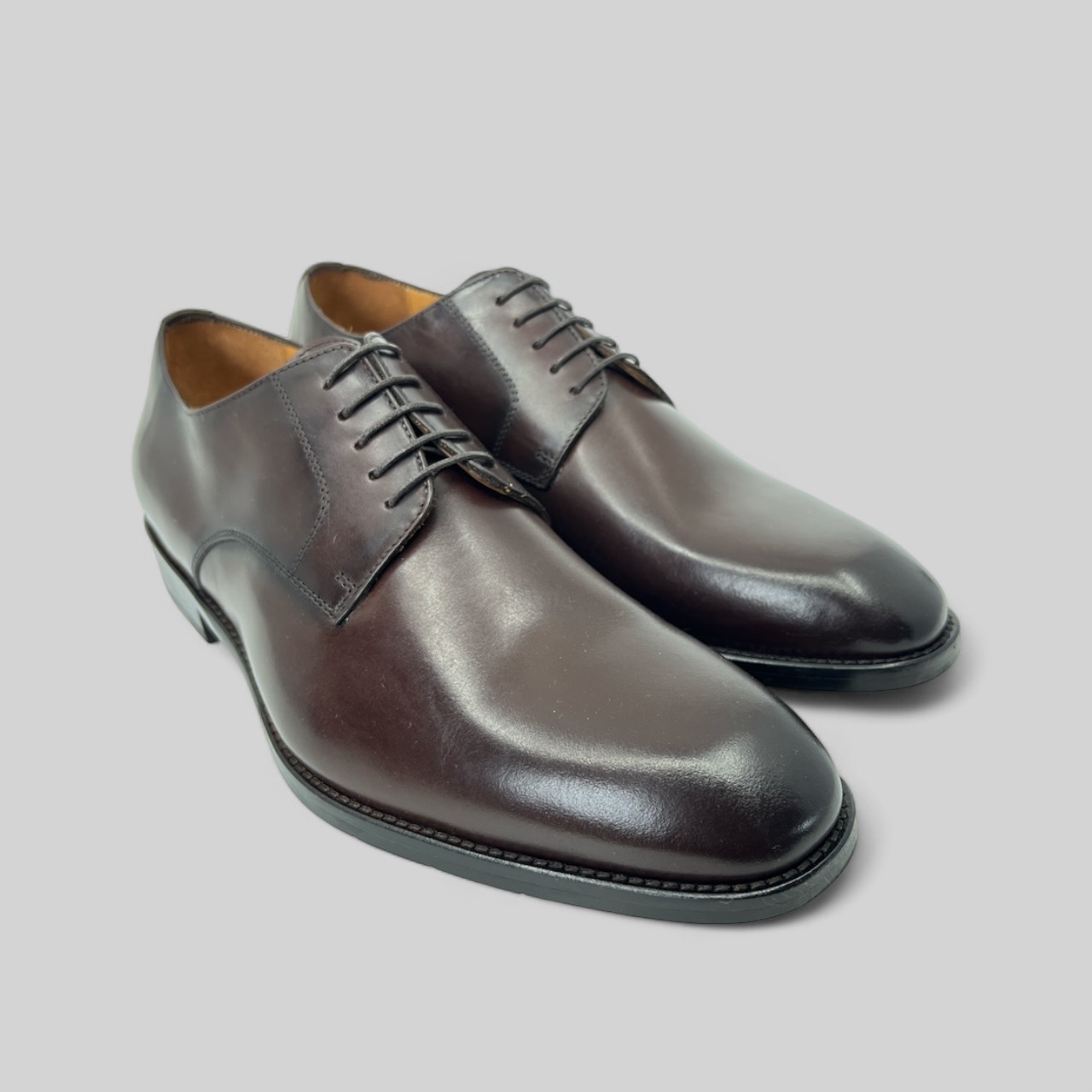 Paul tabaco — Plain Derby Lederschuh — Altmeyer & Sons — Schweiz ...
