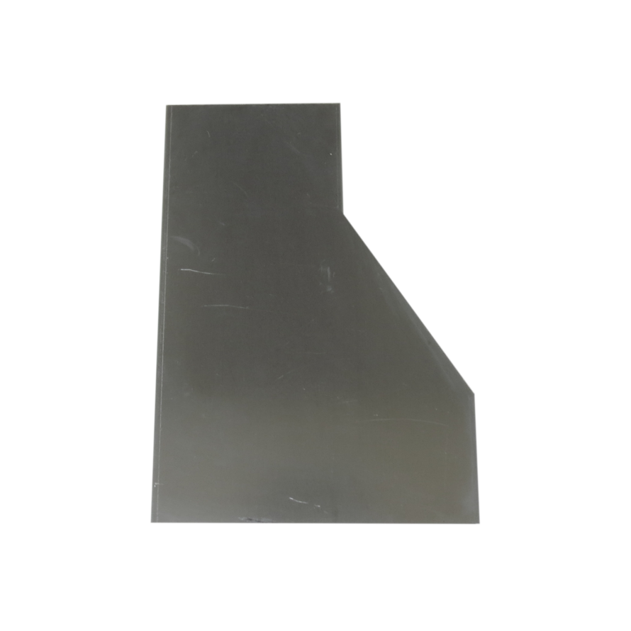 Afdekplaat verloopstuk links