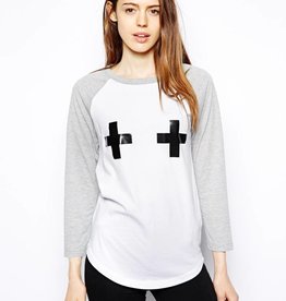 Baseball Top with cross