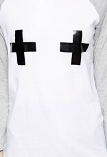 Baseball Top with cross