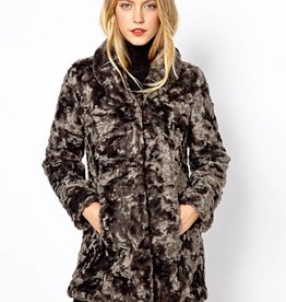 Imitation fur coat