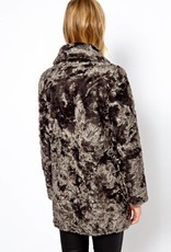 Imitation fur coat