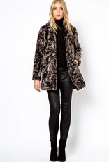 Imitation fur coat