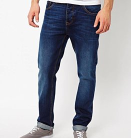 Slim jeans blauw