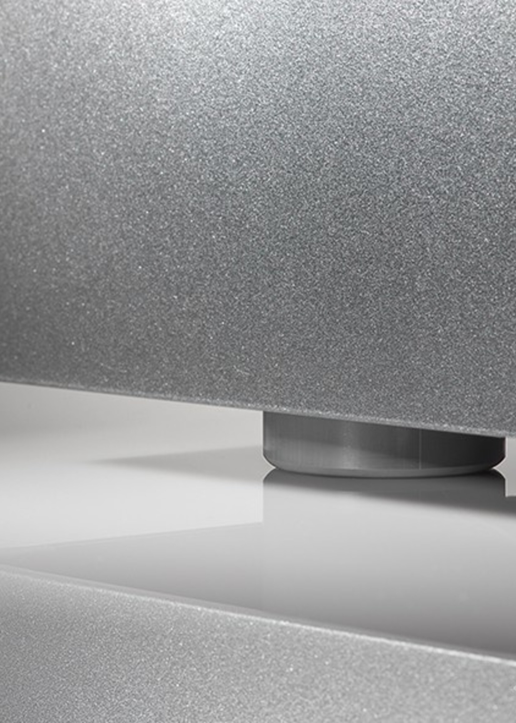 Metallico Pflanzkübel "Metallico Leon" Low Cube Espresso Quadratisch Chromstahl