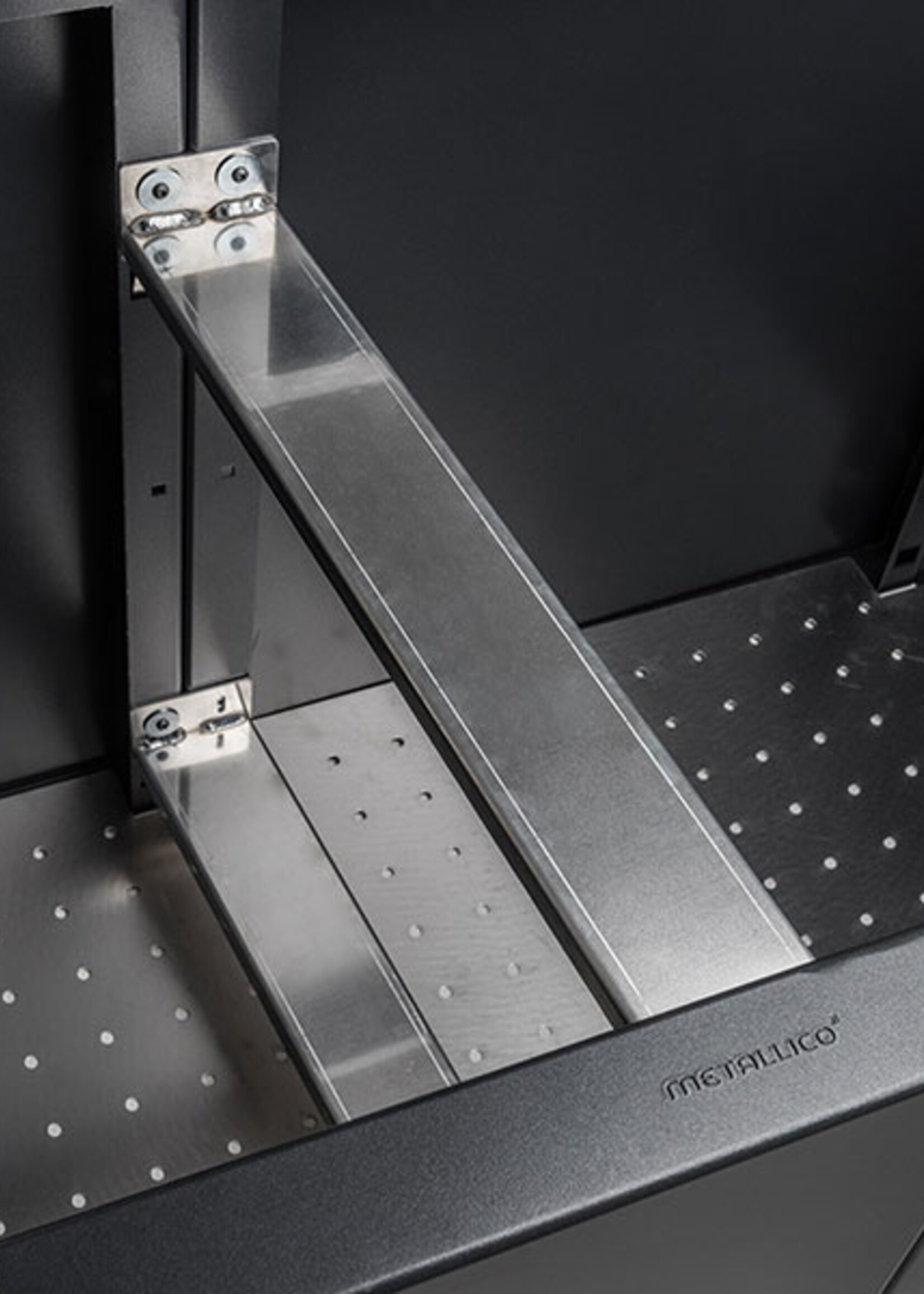 Metallico Pflanzkübel ''Metallico Hochbeet Erweiterungspaket'' Rome Chromstahl - 74x80cm - F1078-ROM