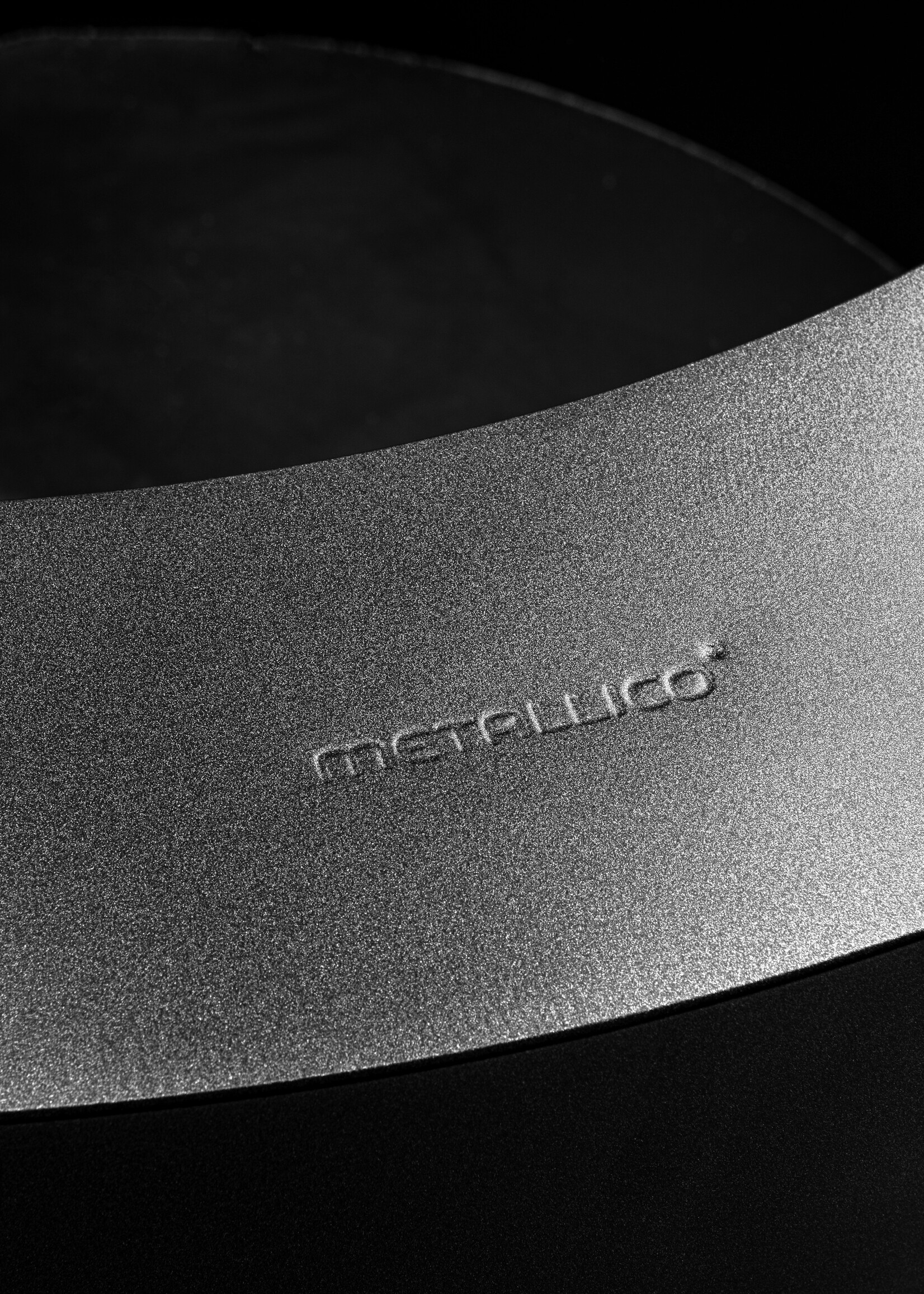 Metallico Pflanzkübel "Metallico Mia" Anthrazit Rund Aluminium