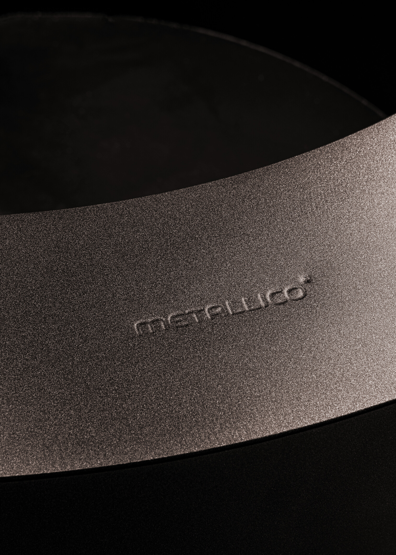 Metallico Pflanzkübel "Metallico Mia" Marrone Rund Aluminium