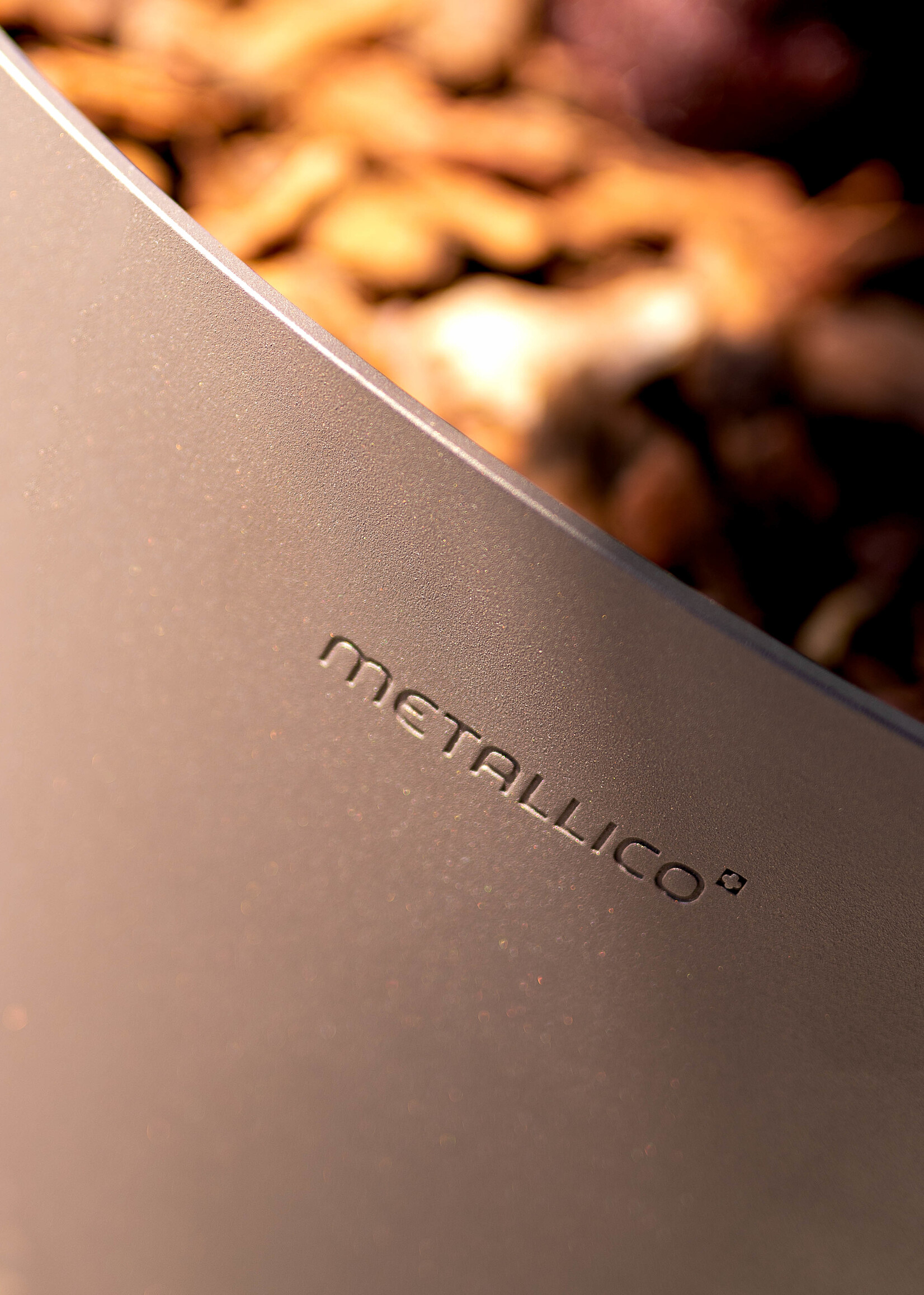 Metallico Pflanzkübel "Metallico Carmen" Marrone Rund Aluminium