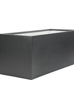 Luca Lifestyle - Stretto Pflanzkübel ''Stretto Box'' Anthrazit Rechteckig Polyester