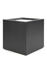 Luca Lifestyle - Stretto Pflanzkübel ''Stretto Cube'' Anthrazit Quadratisch Polyester