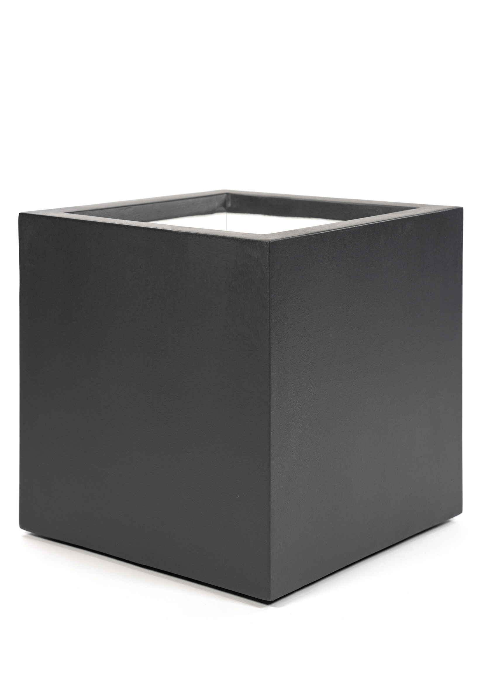 Luca Lifestyle - Stretto Pflanzkübel ''Stretto Cube'' Anthrazit Quadratisch Polyester