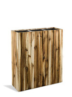 Luca Lifestyle - Marrone Raumteiler "Marrone Verticale Divider" Acacia Rechteckig Holz