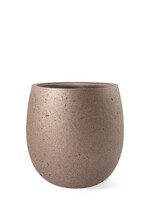 Luca Lifestyle - Grigio Pflanzkübel ''Grigio Balloon'' Metallic Bronze Rund Fiberglas