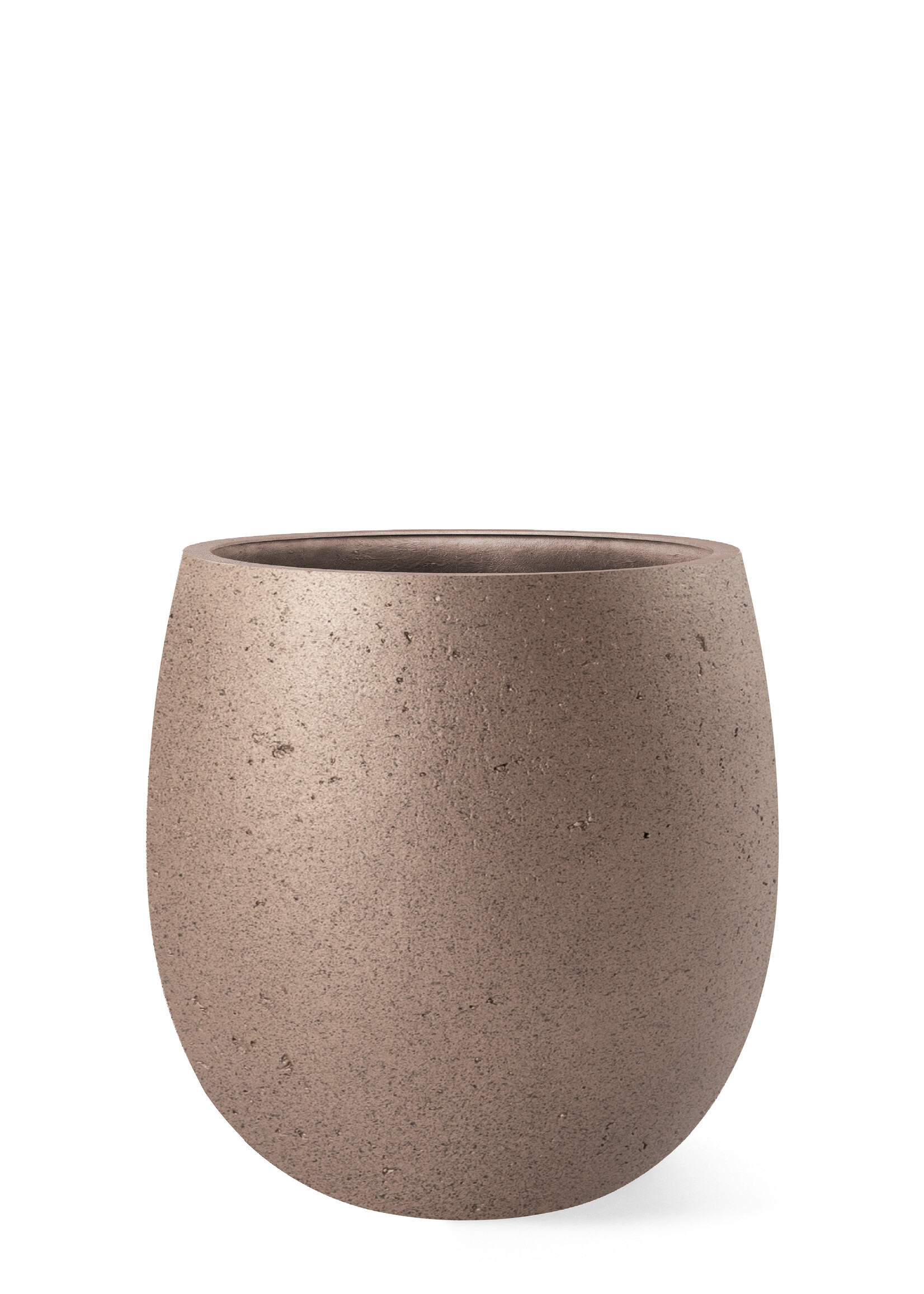Luca Lifestyle - Grigio Pflanzkübel ''Grigio Balloon'' Metallic Bronze Rund Fiberglas