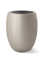 Luca Lifestyle - Grigio Pflanzkübel ''Grigio Tall Balloon'' Metallic Champagne Rund Fiberglas