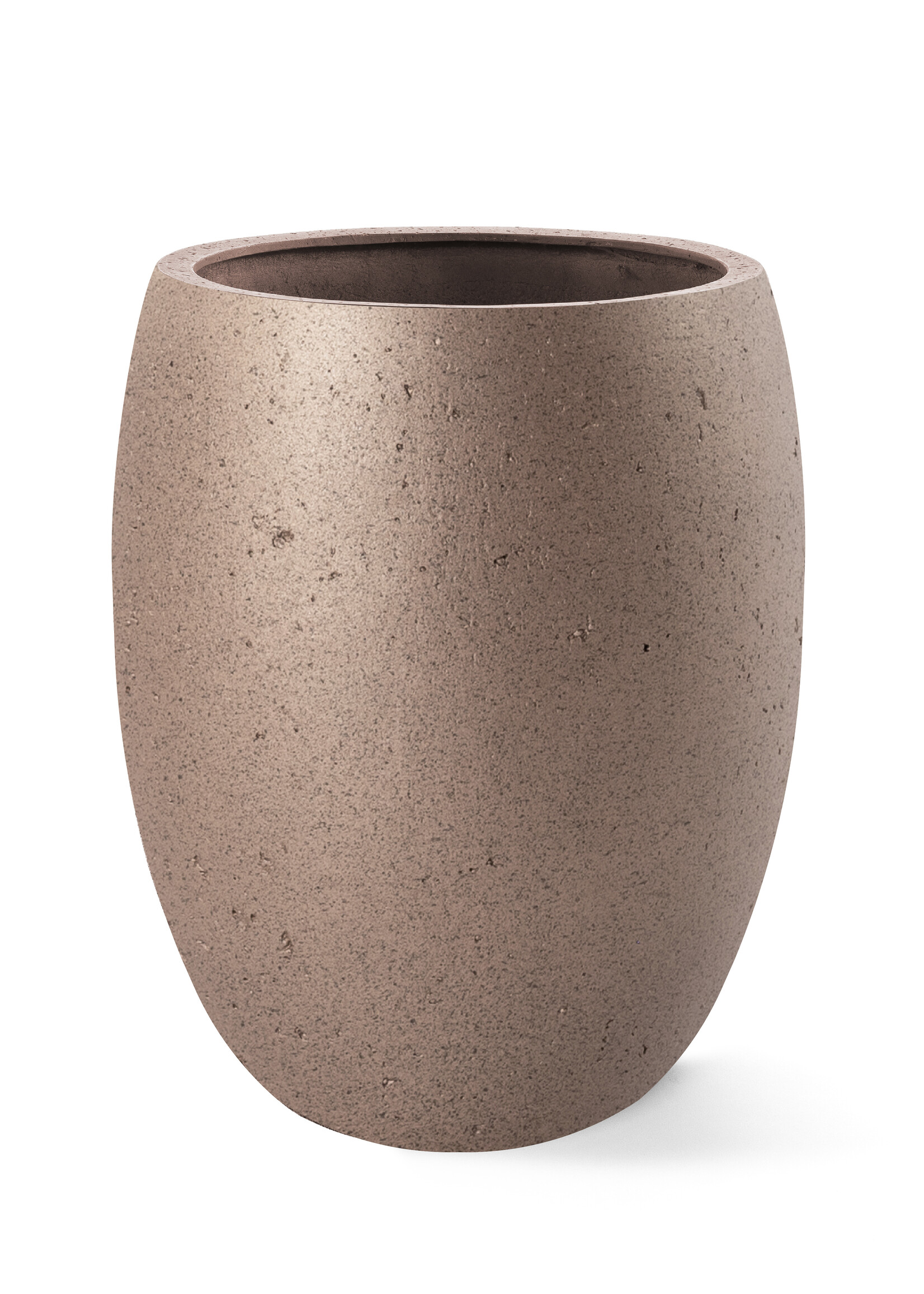 Luca Lifestyle - Grigio Pflanzkübel ''Grigio Tall Balloon'' Metallic Bronze Rund Fiberglas