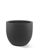 Luca Lifestyle - Stretto Pflanzkübel ''Stretto New Egg Pot'' Anthrazit Rund Polyester