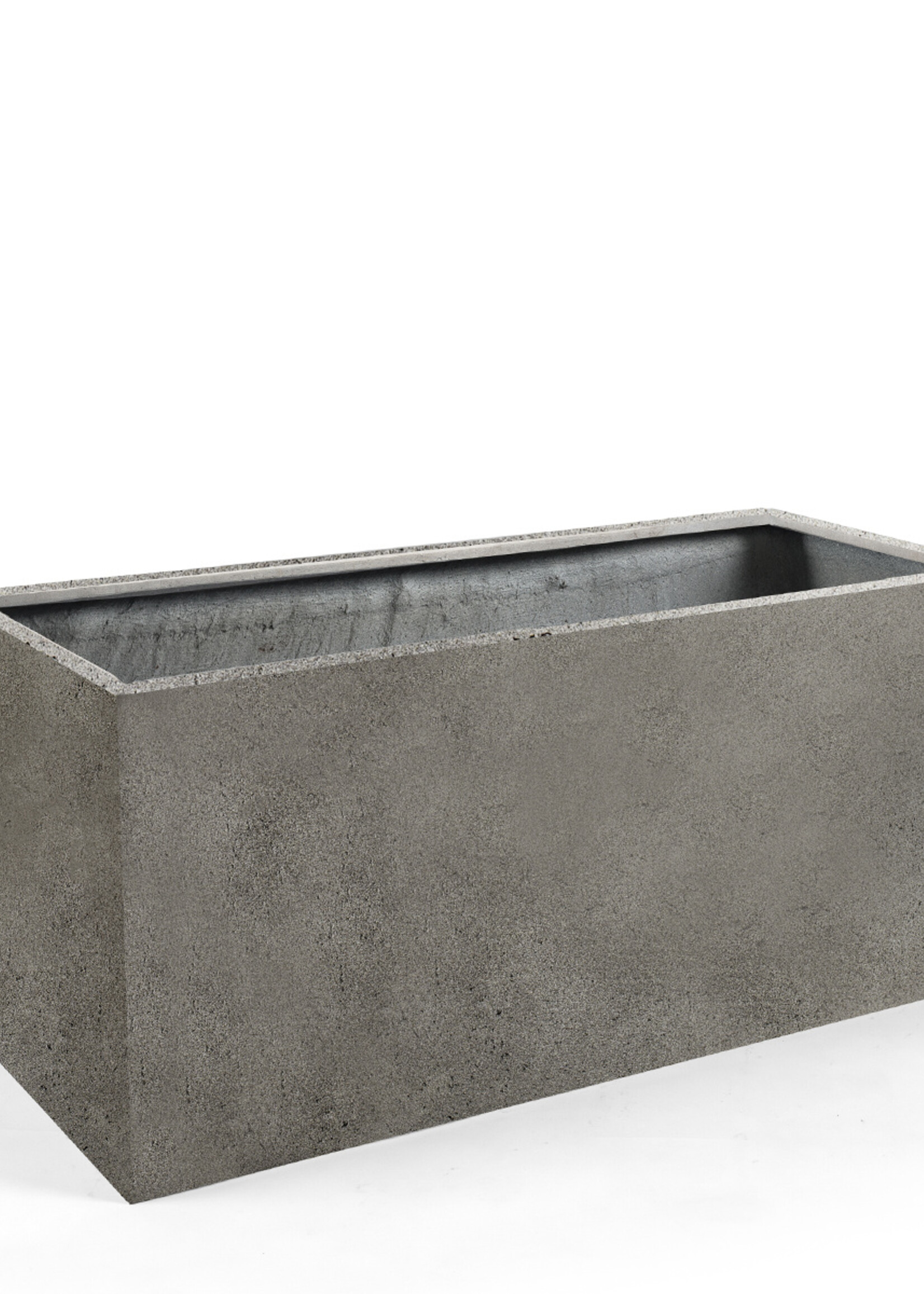 Luca Lifestyle - Grigio Pflanzkasten ''Grigio Box'' Grau Rechteckig Fiberglas