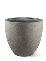 Luca Lifestyle - Grigio Pflanzkübel ''Grigio Egg Pot'' Grau Rund Fiberglas